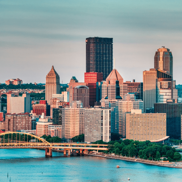 view of the city of pittsburgh
