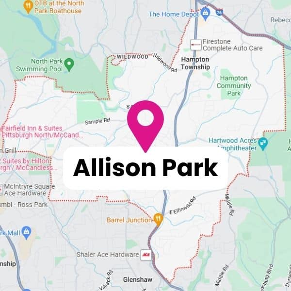 Allison Park Map