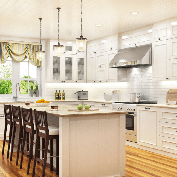 a clean kitchen in gibsonia, pa
